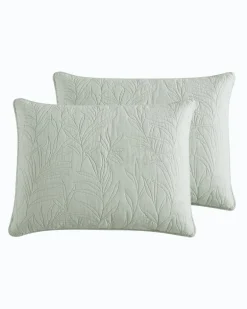 Solid Costa Sera 2-Piece King Quilted Sham Set