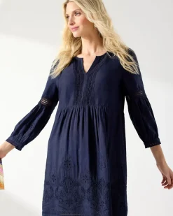 St. Lucia Linen-Blend Coverup Dress