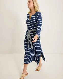 Sun Harbor Midi Caftan Dress