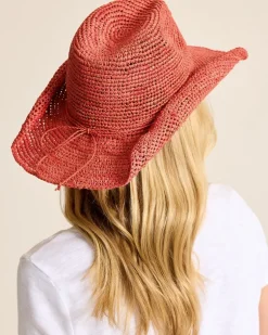 Tanya Raffia Cowboy Hat