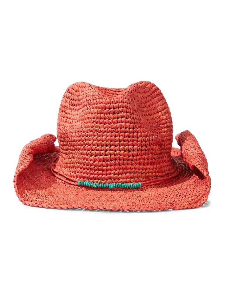Tanya Raffia Cowboy Hat