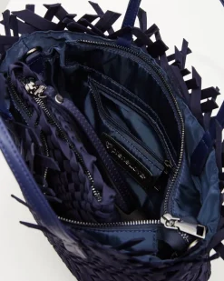 Taunton Fringe Top Small Tote & Wristlet