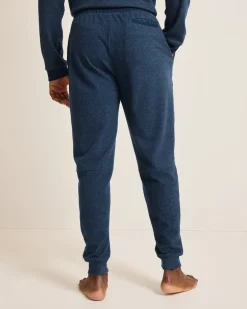 Textured Twill Stripe Joggers