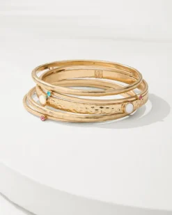 Tidal Treasure Shell Bracelet Set