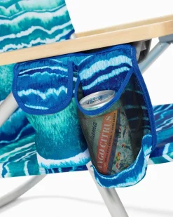 Tommy Bahama Malachite Print Deluxe Backpack Beach Chair
