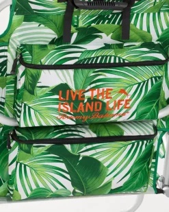 Tommy Bahama Tropical Fronds Deluxe Backpack Beach Chair