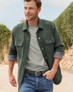 Two-Tone Stretch Webbed Belt