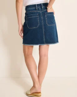Utility Denim Skirt