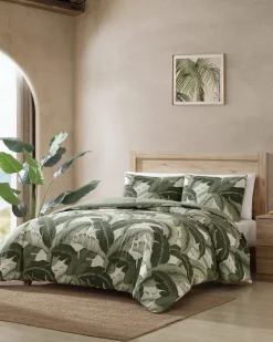 Vintage Palms 3-Piece King Comforter Set