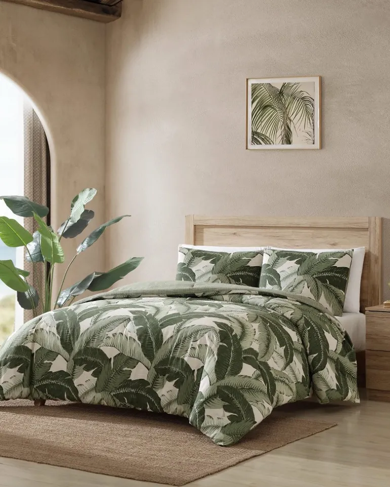 Vintage Palms 3-Piece King Comforter Set