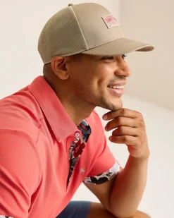 Vintage Tommy Bahama Packable Trucker Cap