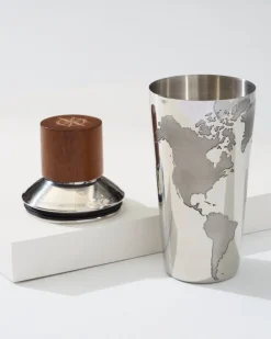 Viski® Globe 3-Piece Cocktail Shaker