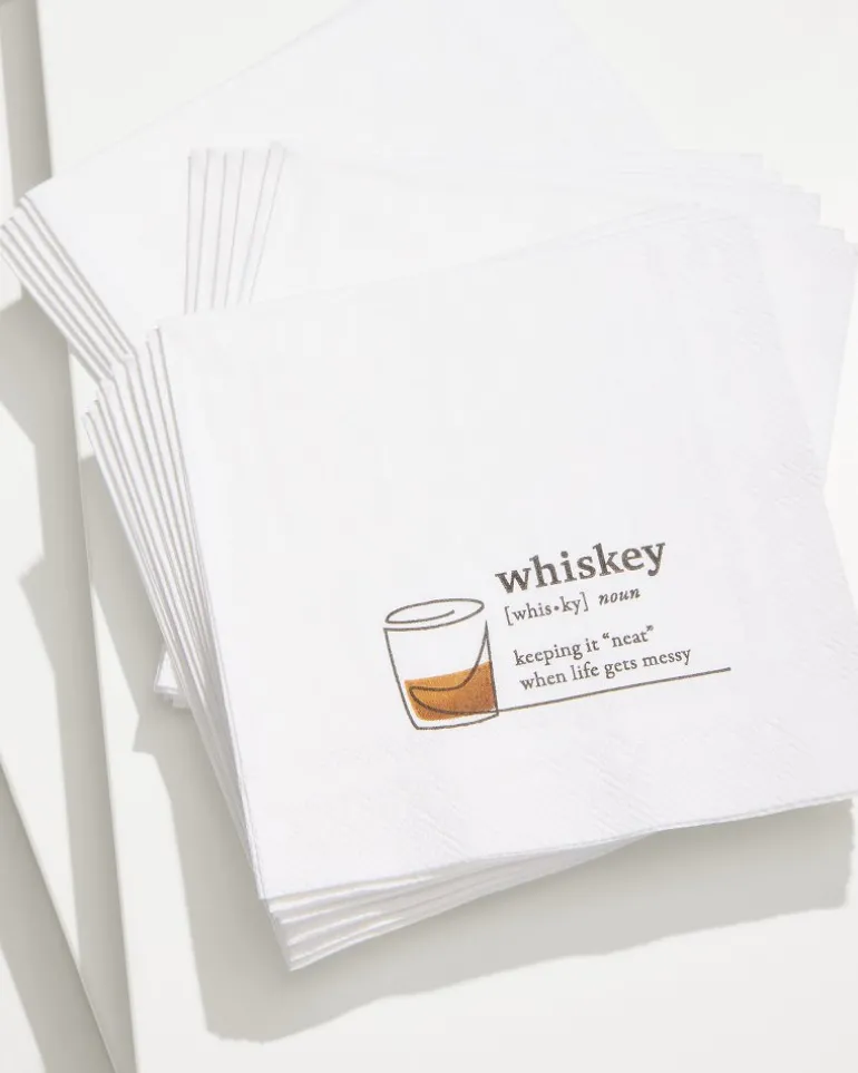 Whiskey Cocktail Napkins